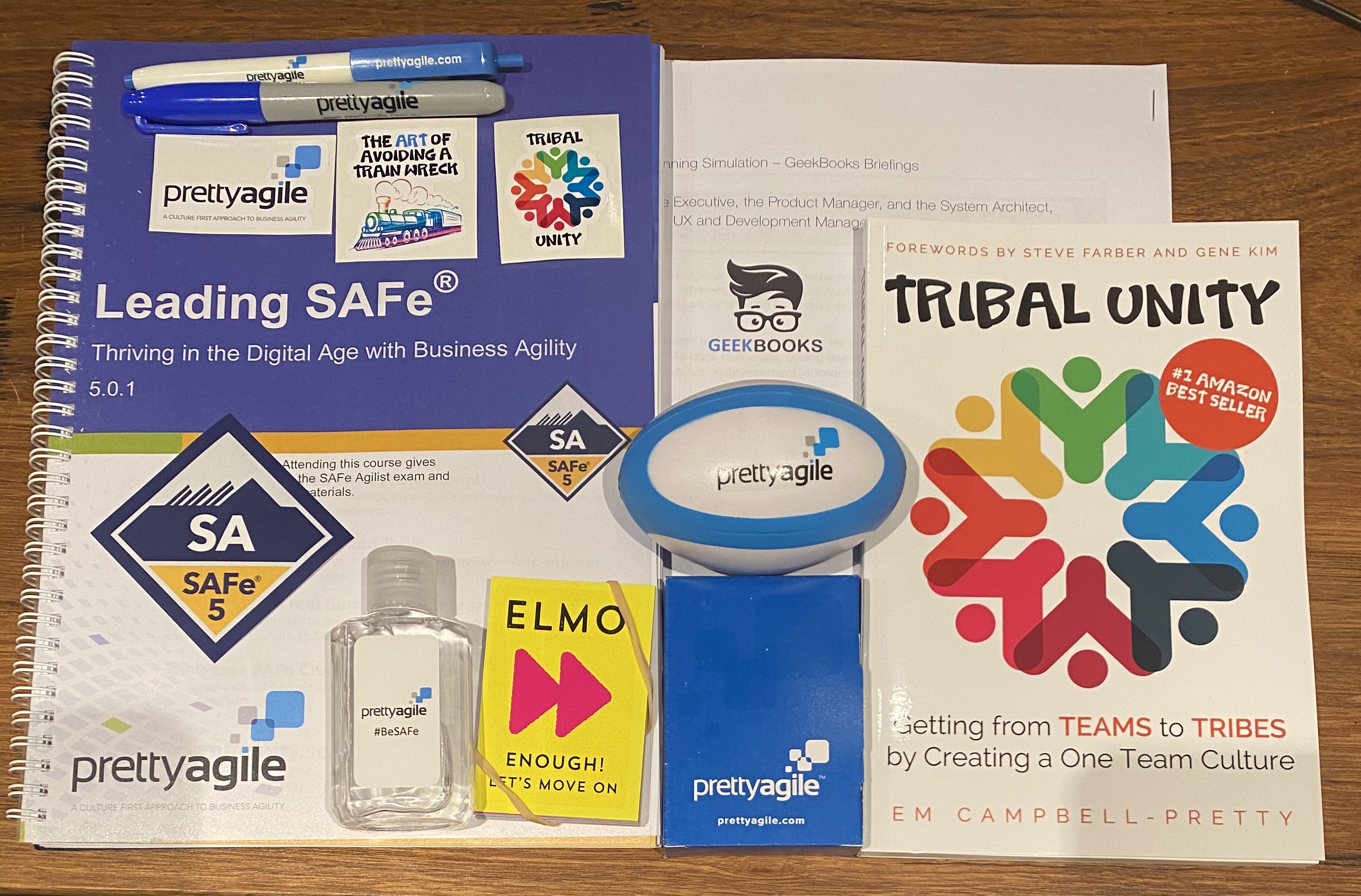Course materials for Leading SAFe