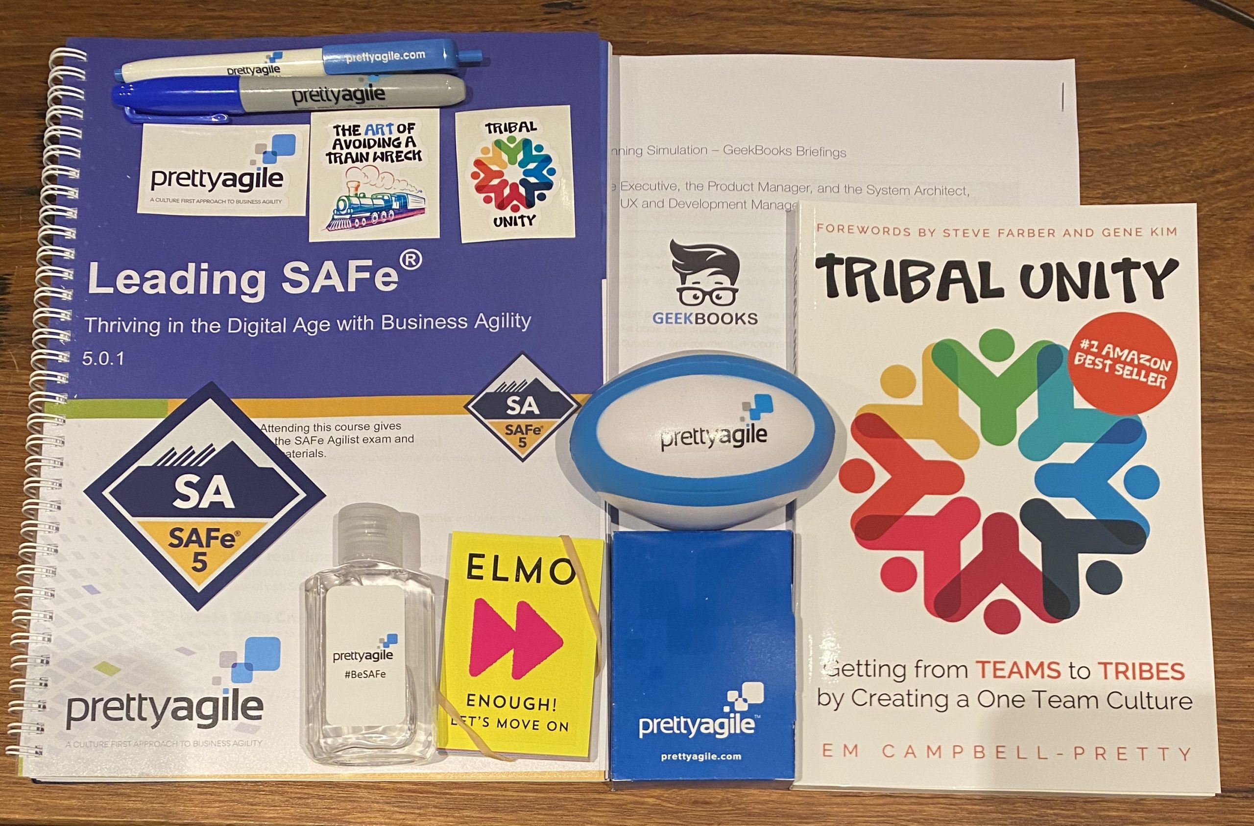 Online Leading SAFe care package